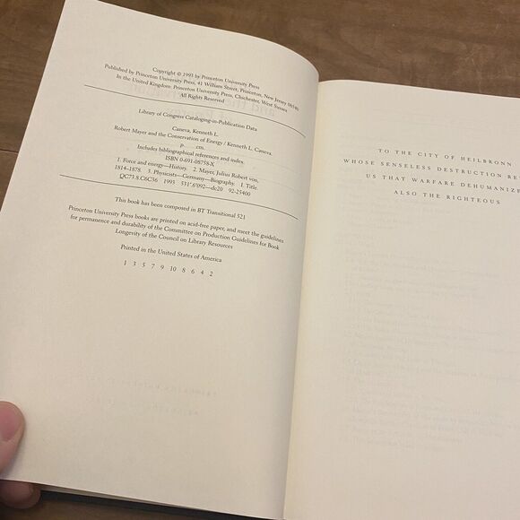 Robert Mayer and the Conservation of Energy by Kenneth L. Caneva (English) Paper - Picture 5 of 11